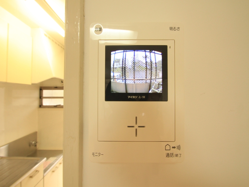 Security. Glad monitor with intercom