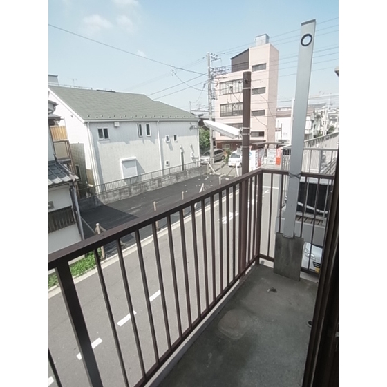 Balcony. Laundry Area
