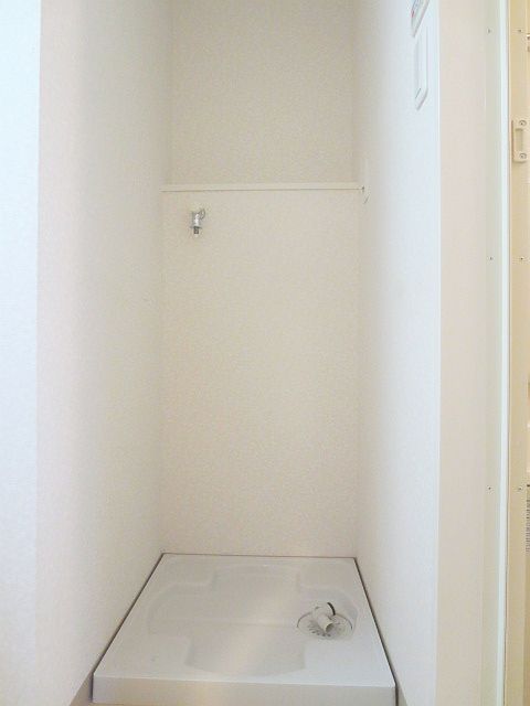 Other room space. Washing machine in the room