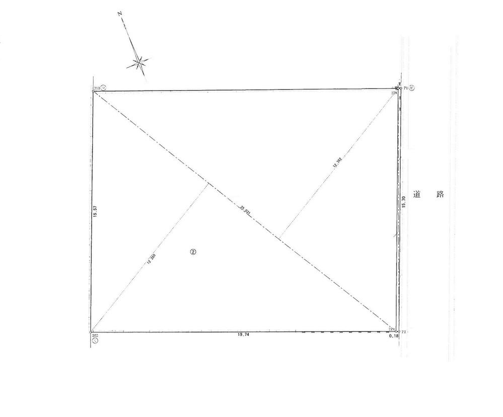 Compartment figure. Land price 100 million 43.6 million yen, Land area 308.65 sq m