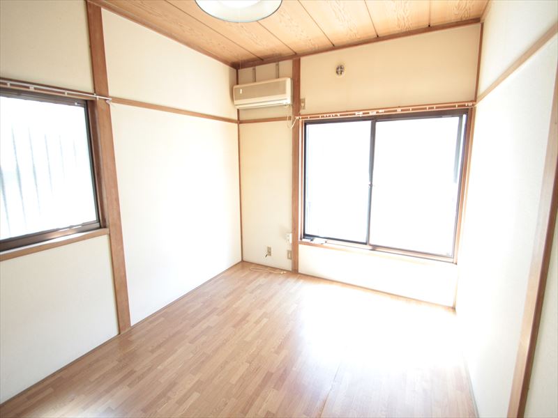 Living and room. Western-style into the bright light