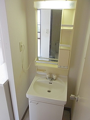 Washroom. Independent wash basin