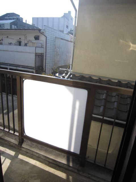 Balcony. Day is a good veranda