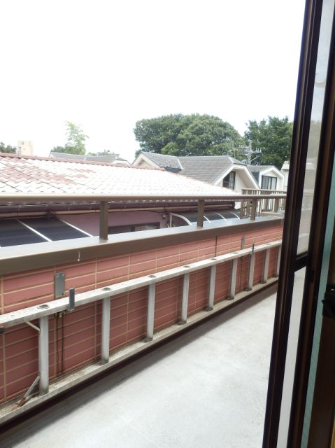 Balcony. Wide veranda