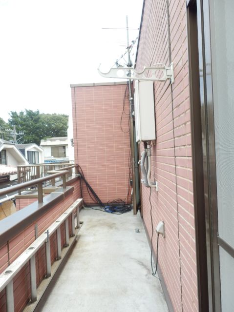 Balcony. Outdoor Laundry Area