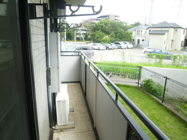 Balcony. Spacious veranda! Day is also good.