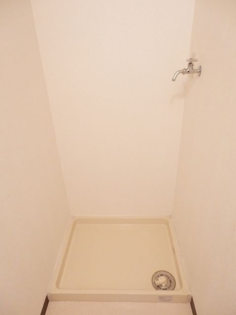 Other room space. Washing machine storage is located in the room