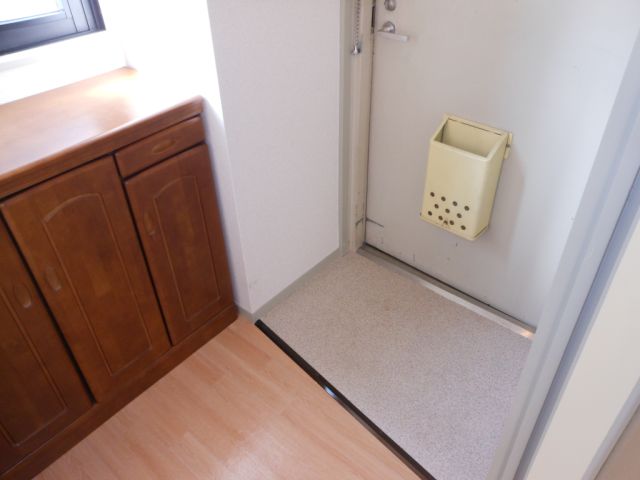 Entrance. Bright entrance there is a window