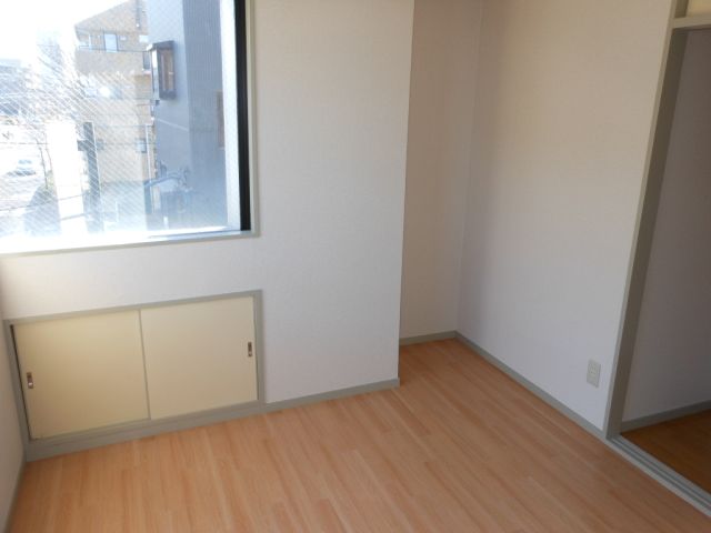 Living and room. The bedroom is also bright