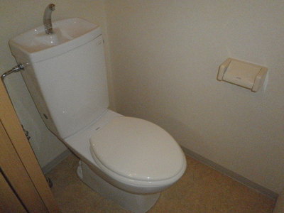 Toilet. Space calm in making simple
