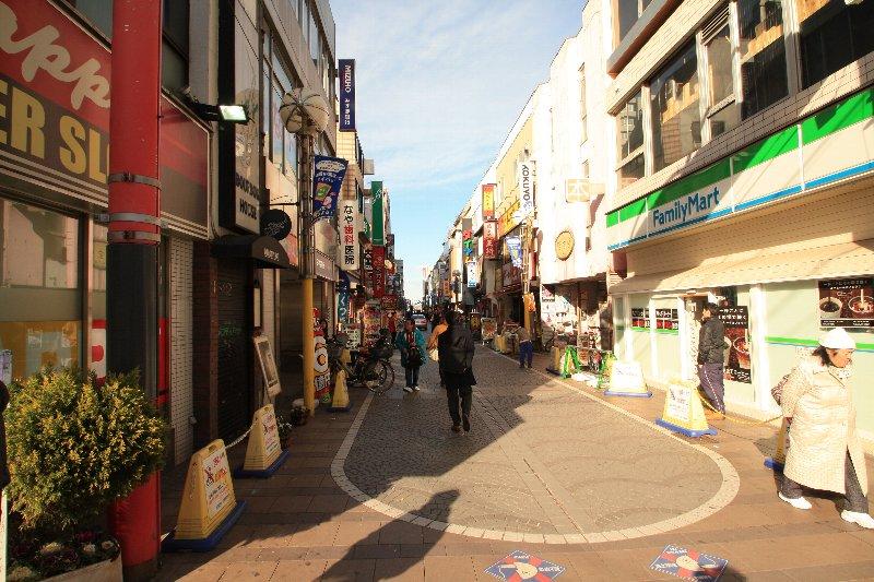 station. 1280m to the station shopping street