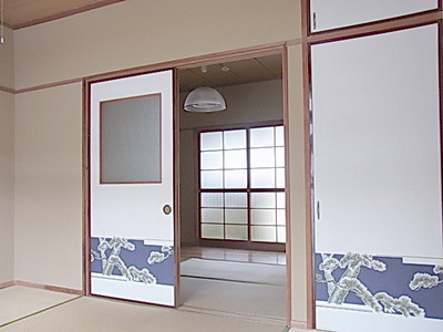 Living and room. Japanese-style room 6 quires