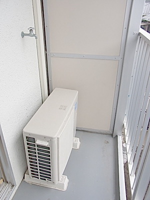 Balcony. Laundry Area