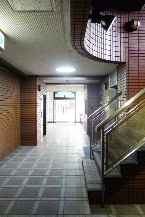 Entrance. Go to the entrance direction from the elevator side.