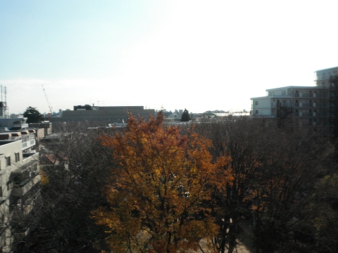 View. Vista Musashino overlooks from the best is the 7th floor as you can see