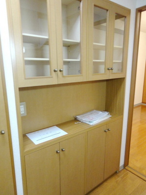 Kitchen. Glad cupboard