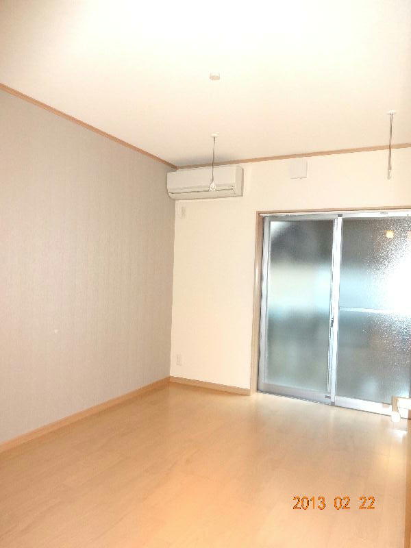 Living and room. Room new construction