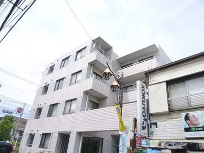 Building appearance. Sunny