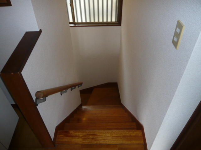 Other Equipment. Staircase handrail is attached