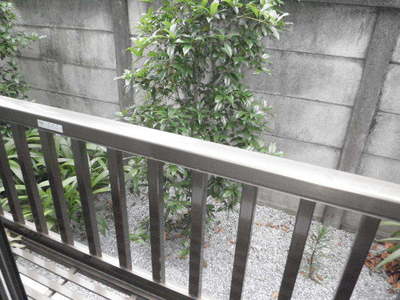 Balcony. I feel from the window