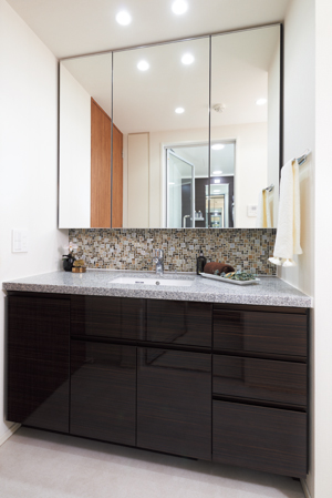 Bathing-wash room. Vanity room