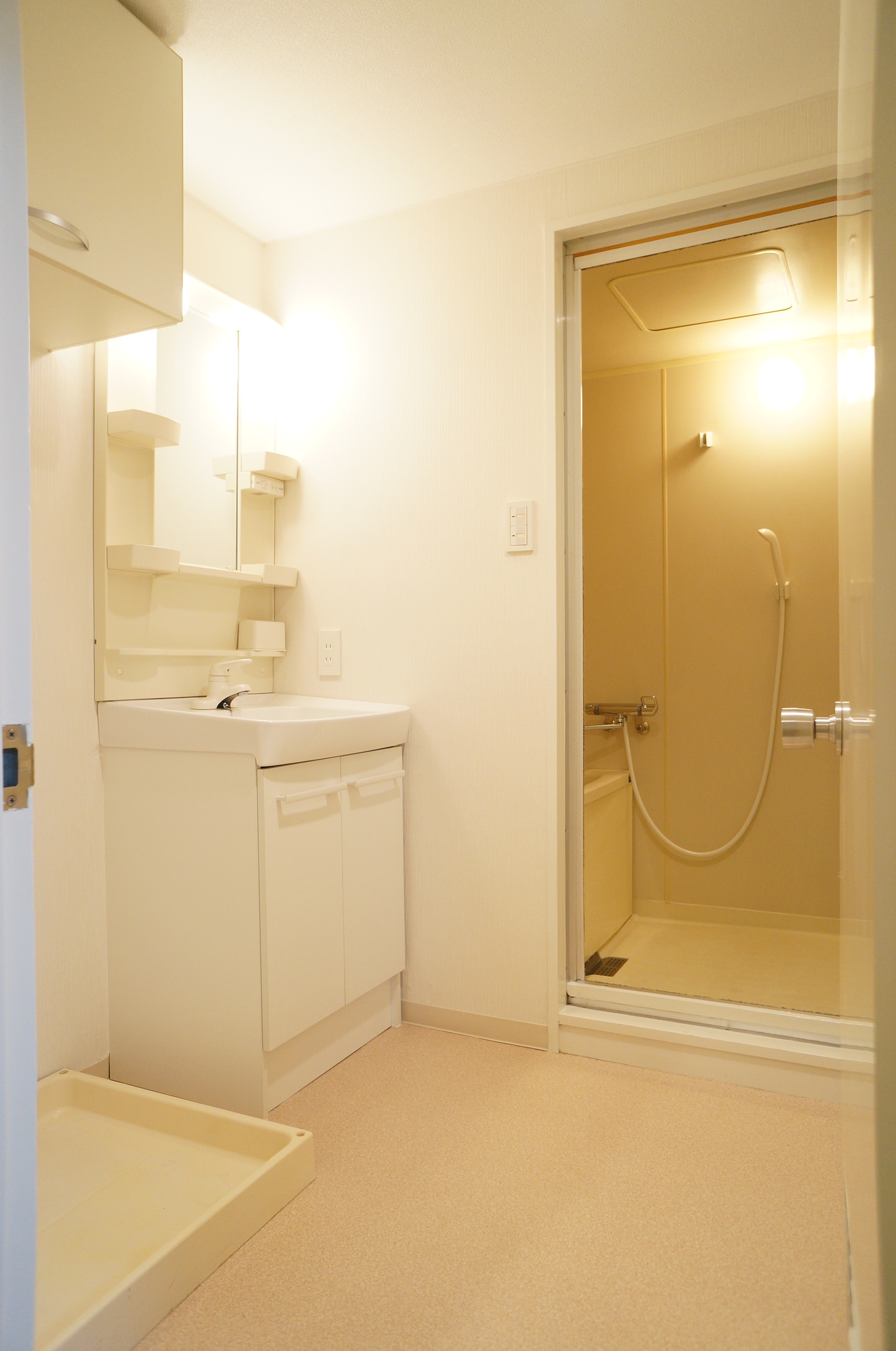 Washroom. Easy spacious washroom also undressing