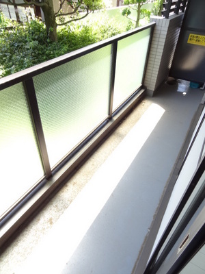 Balcony. Sunshine is plugged balcony