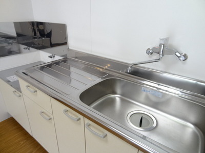 Kitchen. You can bring a two-burner gas stove. 