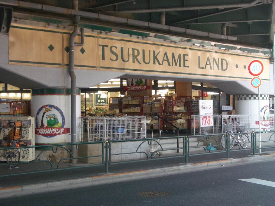 Supermarket. Tsurukame 50m to land (Super)