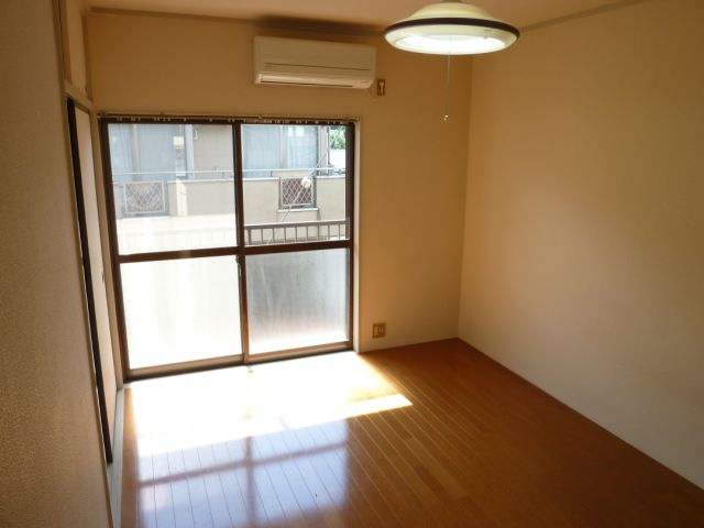 Living and room. Sunny flooring of the room