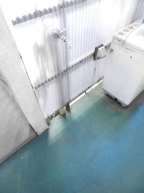 Other Equipment. Outdoor washing machine Storage