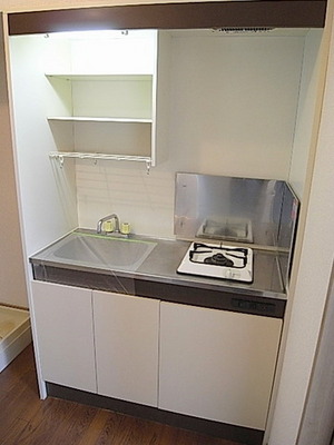 Kitchen. Cooking Easy Gasukitchin Also accommodating can one person of crockery