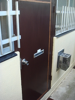 Entrance. It is the entrance from the outside!