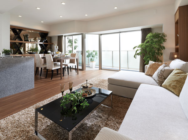 Living.  [living ・ dining] Fragrant sophisticated in the peace. Enlightenment I space a high-quality day-to-day.