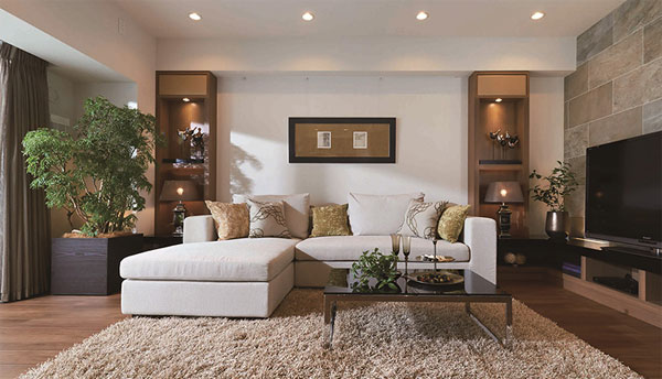 Living.  [living ・ dining]  ※ Published photograph of all, In the SC1 type was taken (February 2013), Air conditioning ・ Fixtures furniture ・ illumination ・ Decorative accessories such as option (paid) and is also included