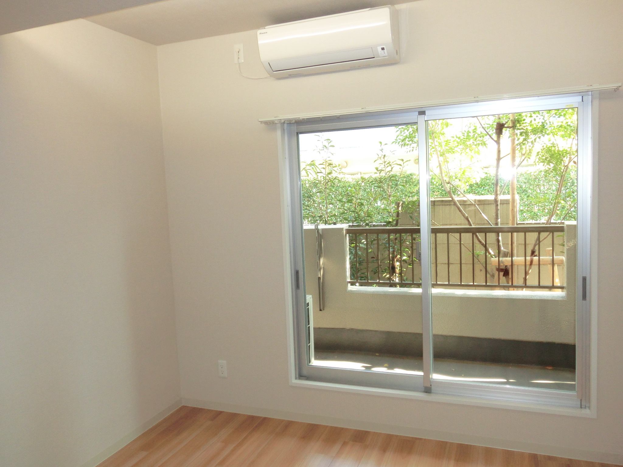 Living and room. Room part