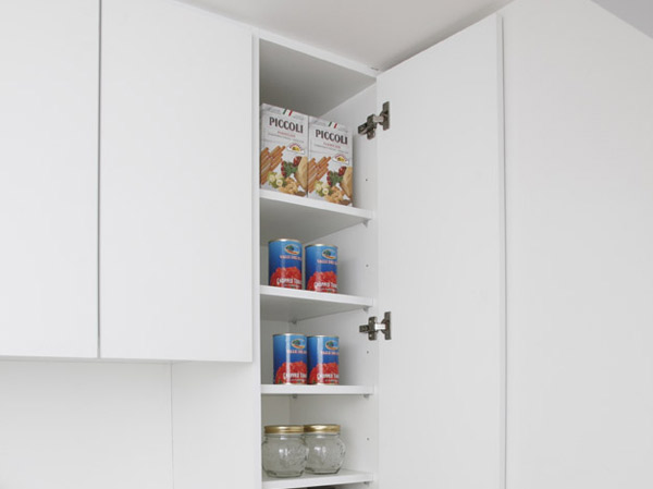 Kitchen.  [pantry] And it can be stored securely to tableware and food, It established the pantry to maintain and clean the kitchen to all households.