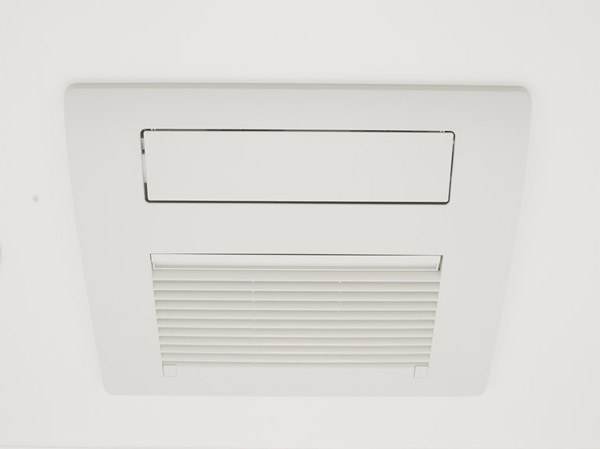 Bathing-wash room.  [Bathroom heating dryer] In addition to the daily ventilation function, Ya winter heating function, Bathroom heating dryer can also be used to dry laundry on a rainy day.