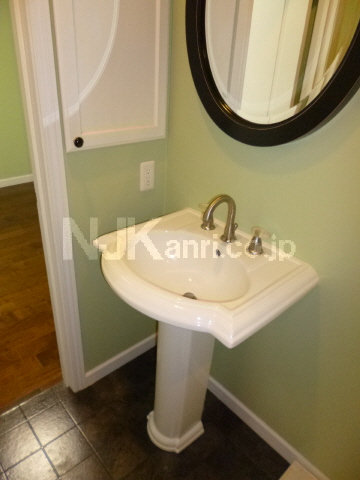 Washroom. Washstand made overseas manufacturers