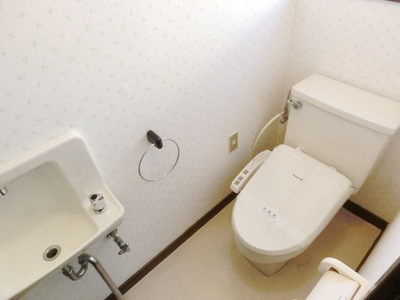 Toilet. 2F of toilet Washlet