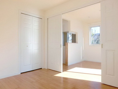 Living and room. Western style room