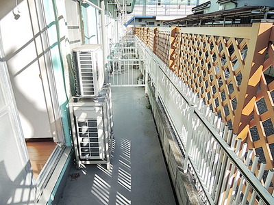 Balcony. South-facing balcony