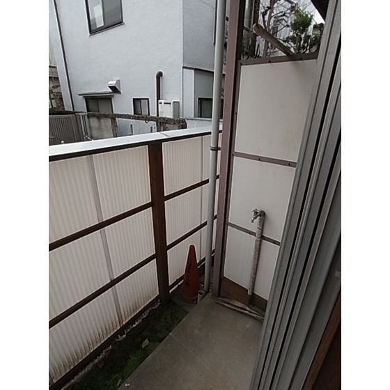 Balcony. Laundry Area