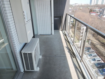 Balcony. East-facing balcony