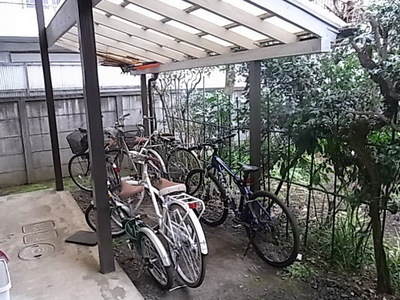 Other common areas. Bicycle shed