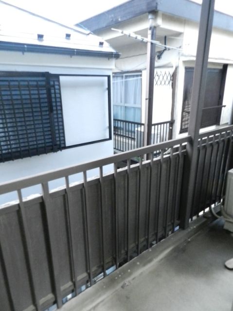 Balcony. Jose and laundry