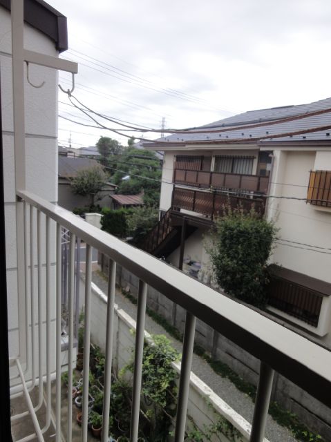 Balcony. Facing south in sunny