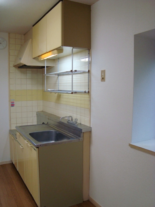 Kitchen. Bay window in the kitchen