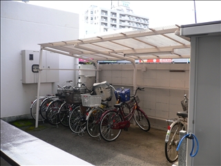 Other common areas. Bicycle-parking space