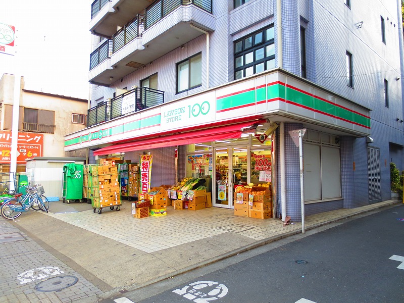 Convenience store. 412m until the Lawson Store 100 Musashisakai 1-chome (convenience store)